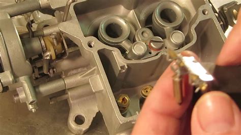 Motorcraft 2150 2 Barrel Carburetor Float Adjustment - YouTube | Barrel ...