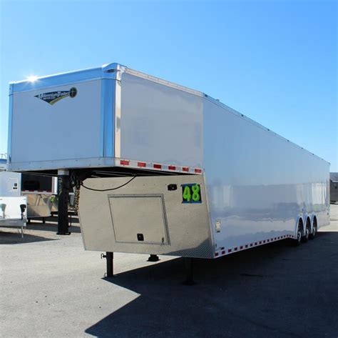 Enclosed Gooseneck Trailer 2023 48' Star Tapered Nose/80' Recessed E-Track/7'6" Interior ...