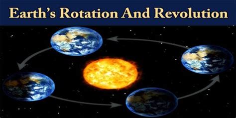 Earth’s Rotation And Revolution - Assignment Point