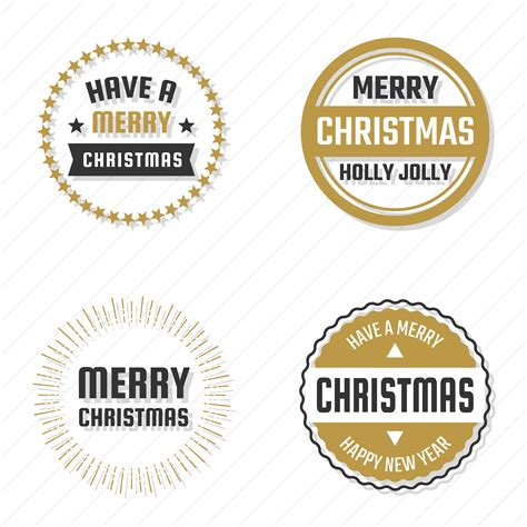 Christmas Vector Logo for banner 328260 Vector Art at Vecteezy