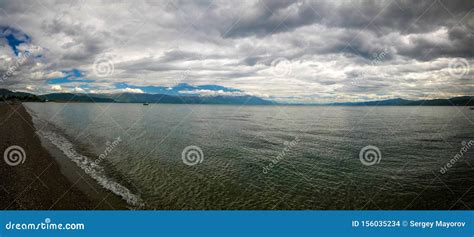 Panoramic View To Ohrid Lake, Struga, North Macedonia Stock Photo - Image of destination ...