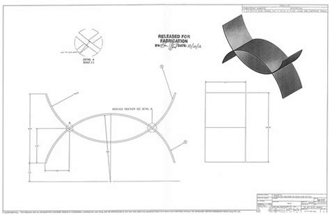 GWK Conference Table Plan 1 | Working drawing of the 1/2"TH … | Flickr