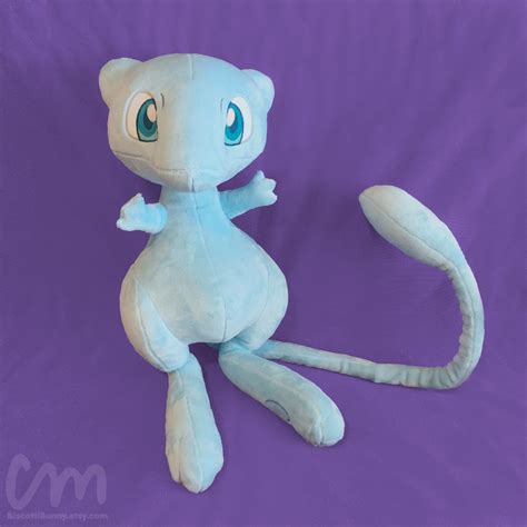 Life Size Shiny Mew Plush | Mew plush, Shiny mew, Pokemon plush