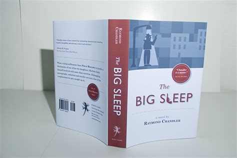 "The Big Sleep" Book Cover on Behance