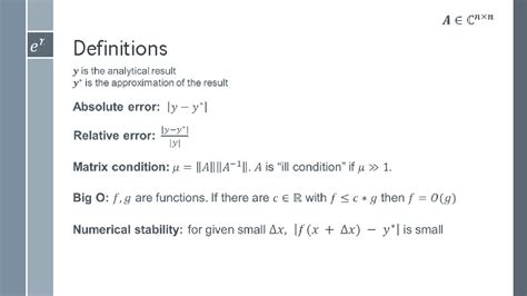 Matrix exponent Using stable numeric algorithm Teddy Lazebnik