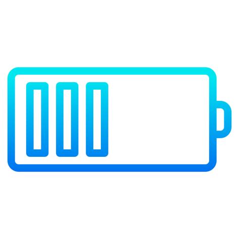 Battery level - Free electronics icons