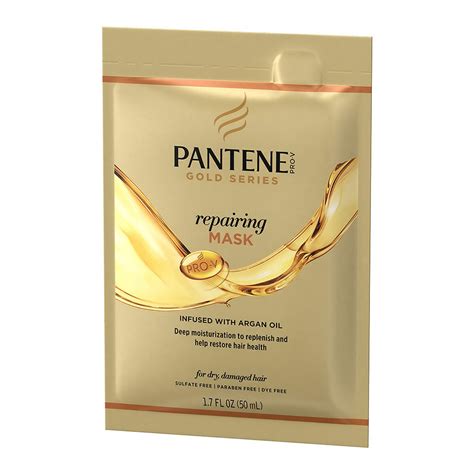 Pantene Gold Series Hair Repairing Mask, 10 Ea