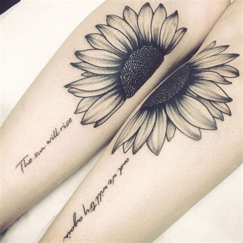 Celebrate the Beauty of Nature with these Inspirational Sunflower Tattoos - KickAss Things