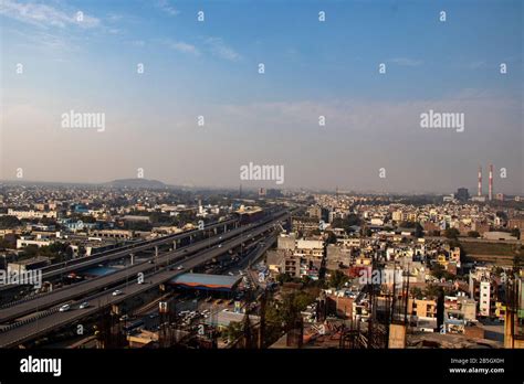 New delhi aerial hi-res stock photography and images - Alamy