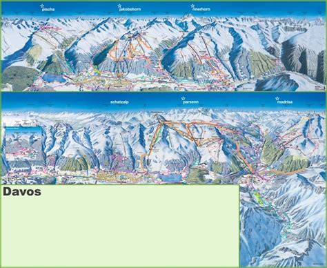 Davos ski resorts map Davos, Ski Resorts, Skiing, Map, City, Ski ...