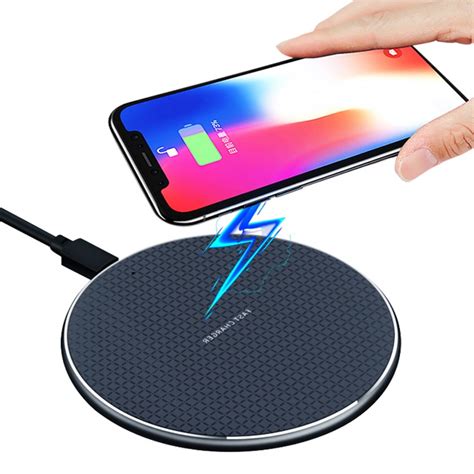 2020 New Fast Charging 10W Portable Qi Wireless Charger Cell Phone ...