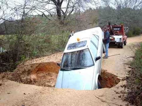 What causes sinkholes? – What causes this?