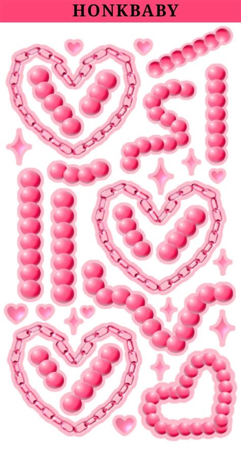 a pink sticker with the words i love you on it and hearts in the middle