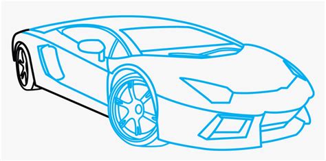 How To Draw The Lamborghini Logo - Cars Drawings Lamborghini Step By ...