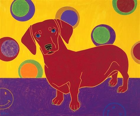 Dachshund Art Dachshund Modern Art Dachshund Pop Art