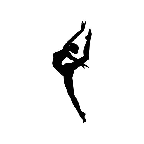 dancer silhouette graphic design vector 7636962 Vector Art at Vecteezy