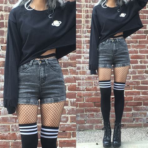 VINTAGE GRUNGE SATURN OUTFIT | Cute outfits, Edgy outfits, Fashion outfits