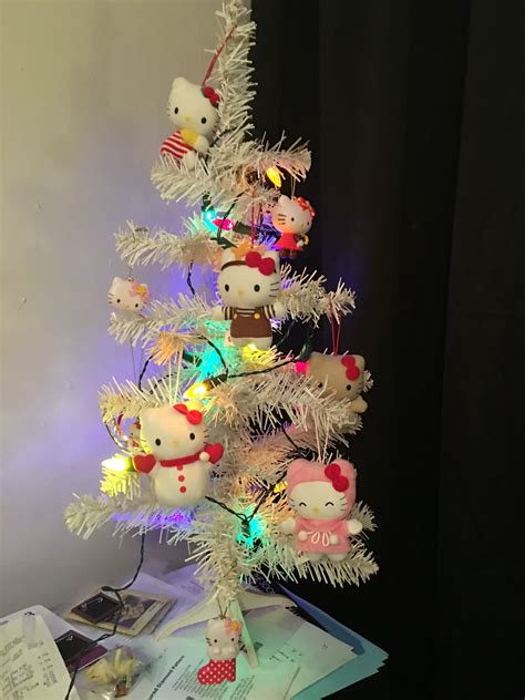 My Hello Kitty Christmas tree | Hello kitty christmas, Hello kitty ...