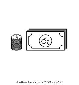 Sri Lanka Currency Symbol Sinhala Sri Stock Vector (Royalty Free ...