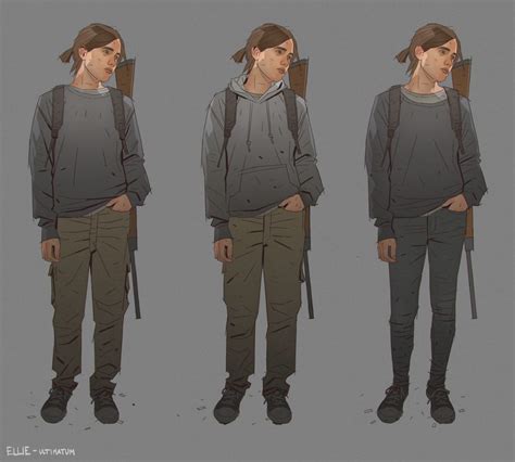 Ellie Concept Art - The Last of Us Part II Art Gallery