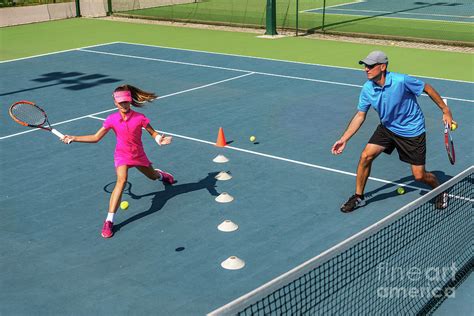 Tennis Training Photograph by Microgen Images/science Photo Library - Fine Art America