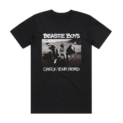 Beastie Boys Check Your Head Album Cover T-Shirt Black – ALBUM COVER T ...