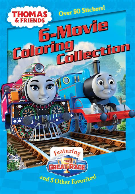 Thomas & Friends 6-Movie Coloring Collection (Thomas & Friends), from ...