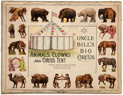 Hake's - "UNCLE BILL'S BIG CIRCUS - ANIMALS, CLOWNS AND CIRCUS TENT" BOXED SET.