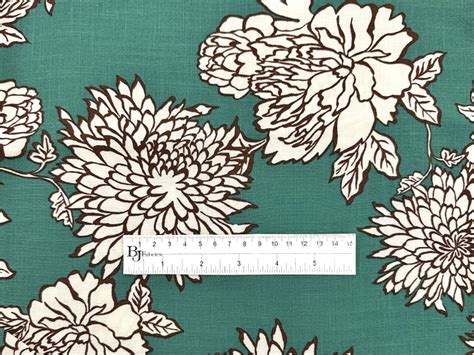 Sustainable Rayon Textured Lawn Print in Teal | B&J Fabrics