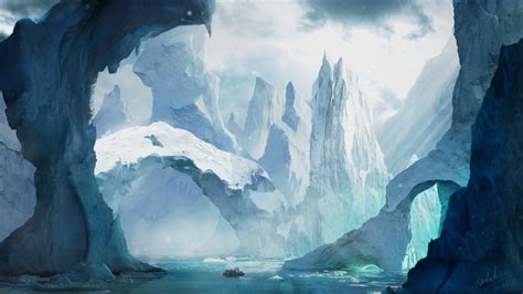 FrozenLand of Frajlony by Mai Anh Tran : r/ImaginaryGlaciers