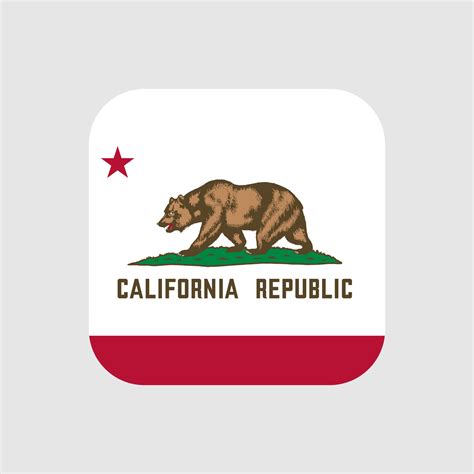 California state flag. Vector illustration. 11141776 Vector Art at Vecteezy