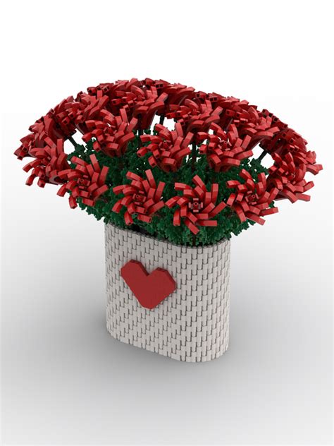 LEGO MOC Two Dozen Red Roses by Ben_Stephenson | Rebrickable - Build ...