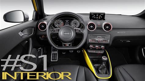 Audi S1 Sportback Interior Design #Audi #S1 - YouTube