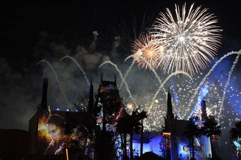 Star Wars Fireworks 12/29 : disney