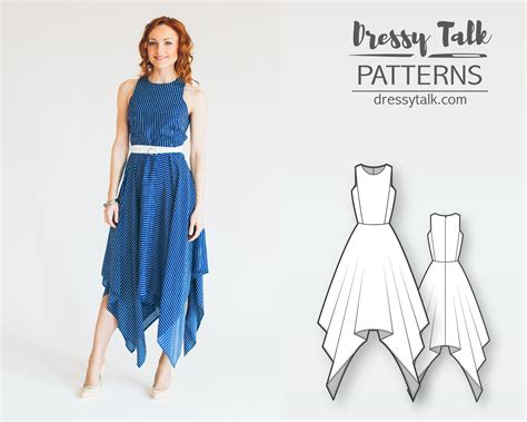 Dress Pattern Dress Sewing Patterns Sewing Tutorials - Etsy UK