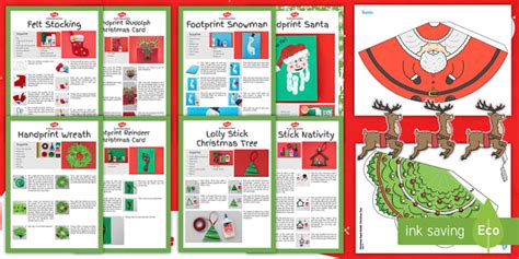 Twinkl Christmas Crafts Pack (l'insegnante ha fatto)