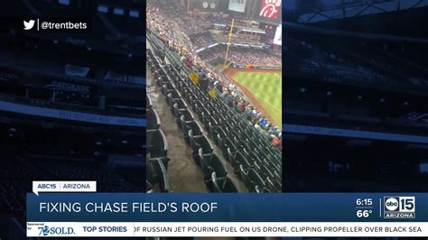 Chase Field planning to fix issues with roof, but not leaks