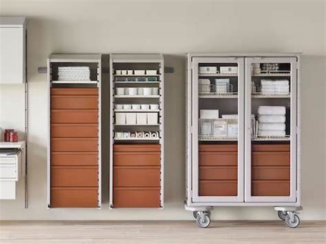 Medical Storage Carts With Wheels | Dandk Organizer