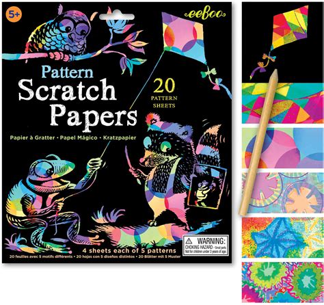 Pattern Scratch Papers - Teaching Toys and Books