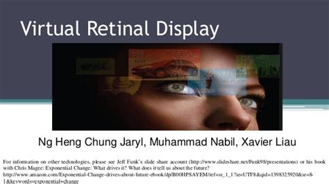 Virtual Retinal Display: their falling cost and rising performance