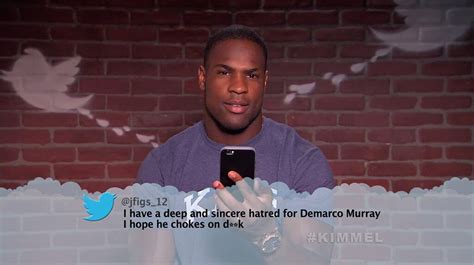 DeMarco Murray from Celebrity Mean Tweets From Jimmy Kimmel Live! | E! News