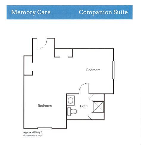 Floor Plan - Vista Lake Senior Living Center