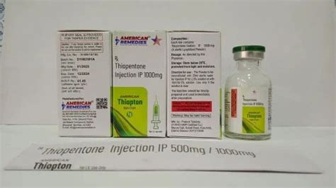 Thiopentone Sodium Injection, Strength: 1gm at ₹ 61/vial in Surat | ID ...