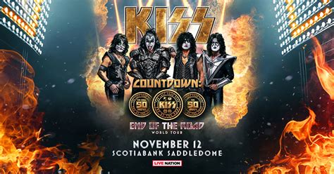 Scotiabank Saddledome - KISS - The End of the Road Tour