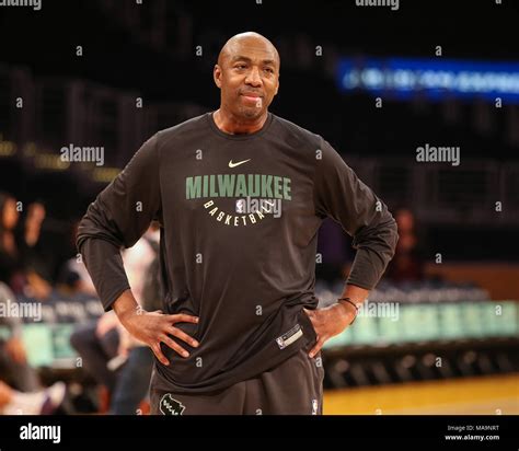 Los Angeles, CA, USA. 30th Mar, 2018. Milwaukee Bucks assistant coach ...