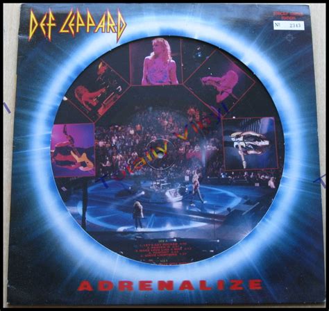 Totally Vinyl Records || Def Leppard - Adrenalize LP Numbered Picture ...