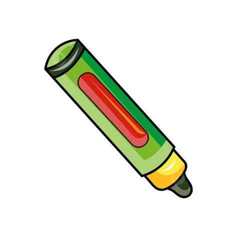 Green Crayon, Animated Crayon, Animated Green Crayon, Crayon PNG and Vector with Transparent ...