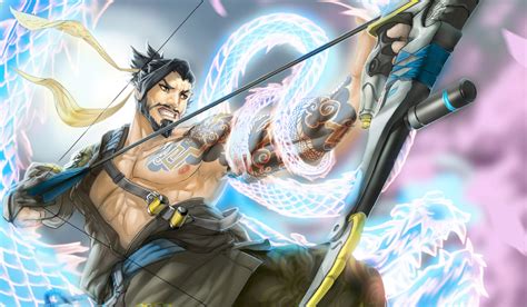 Hanzo HD Wallpaper - Master of the Bow from Overwatch by Braito