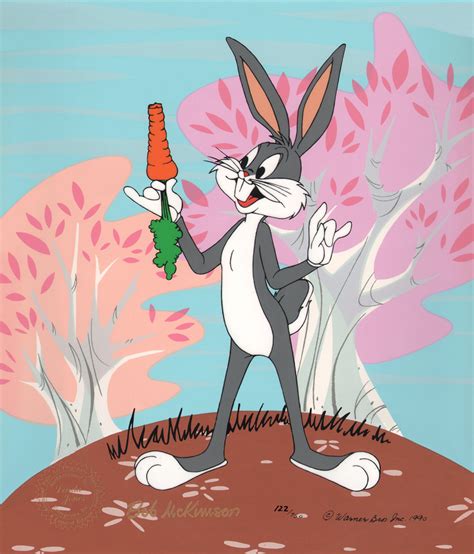 Comic Mint - Animation Art - "Bugs With Carrot" By Robert McKimson