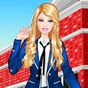 Play Barbie At College Dress Up online For Free! - uFreeGames.Com